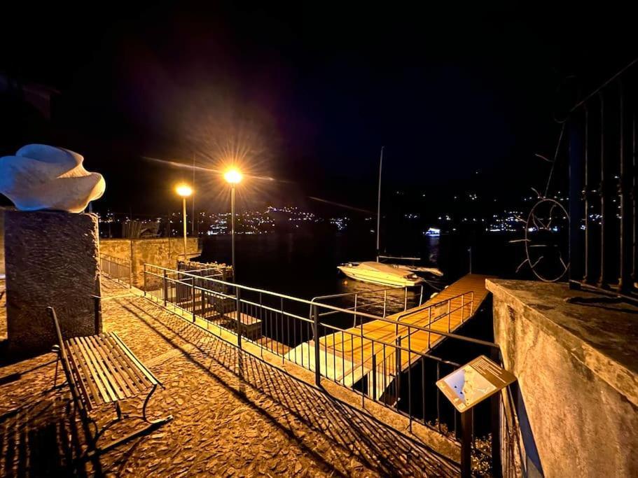 Romantic Home Stone With Amazing View Lake Of Como And Oleandra 拉利奥 外观 照片