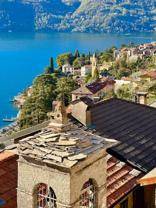 Romantic Home Stone With Amazing View Lake Of Como And Oleandra 拉利奥 外观 照片