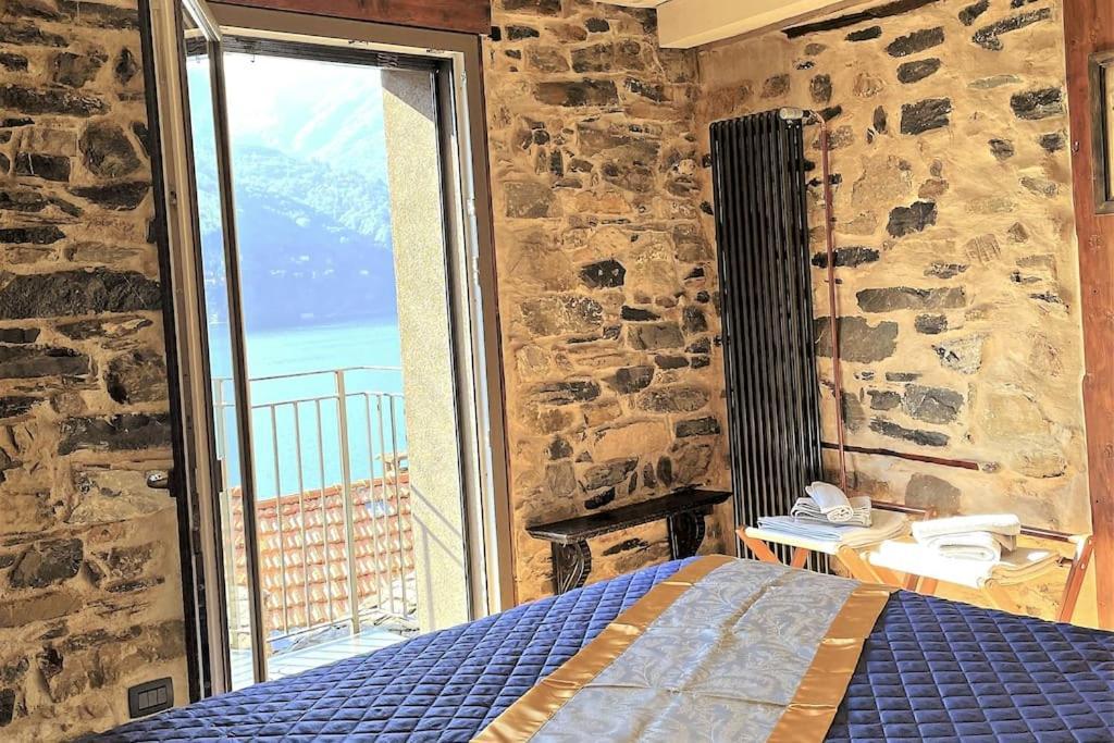 Romantic Home Stone With Amazing View Lake Of Como And Oleandra 拉利奥 外观 照片