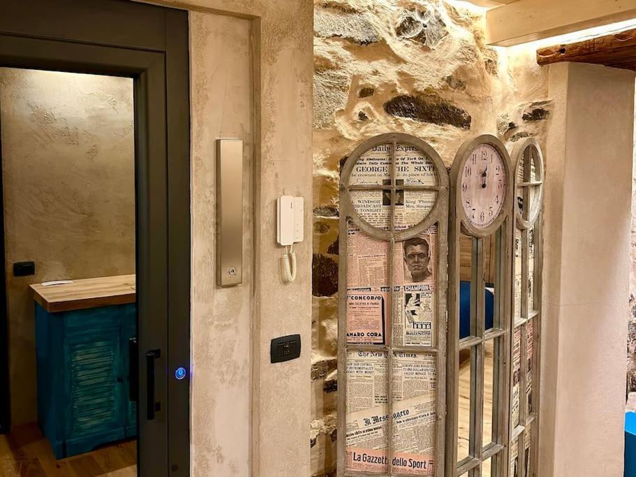 Romantic Home Stone With Amazing View Lake Of Como And Oleandra 拉利奥 外观 照片
